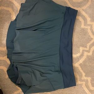Lululemon Teal Running Skirt, Size 10